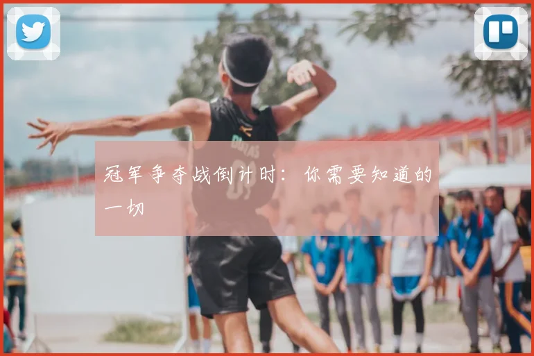 冠军争夺战倒计时:你需要知道的一切