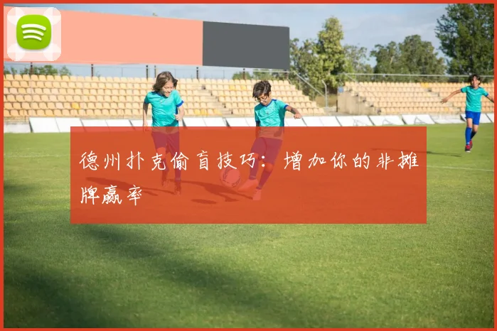 德州扑克偷盲技巧:增加你的非摊牌赢率