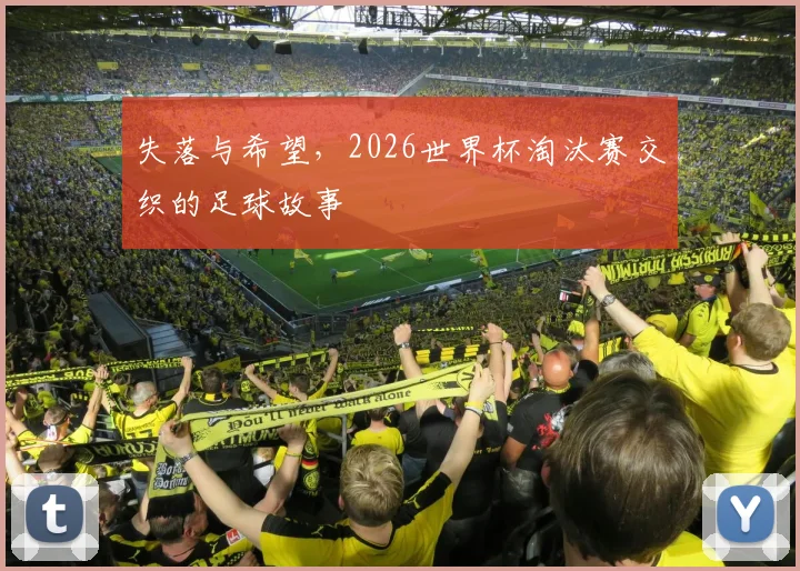 失落与希望，2026世界杯淘汰赛交织的足球故事