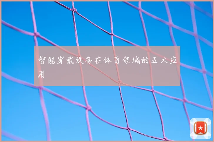 智能穿戴设备在体育领域的五大应用