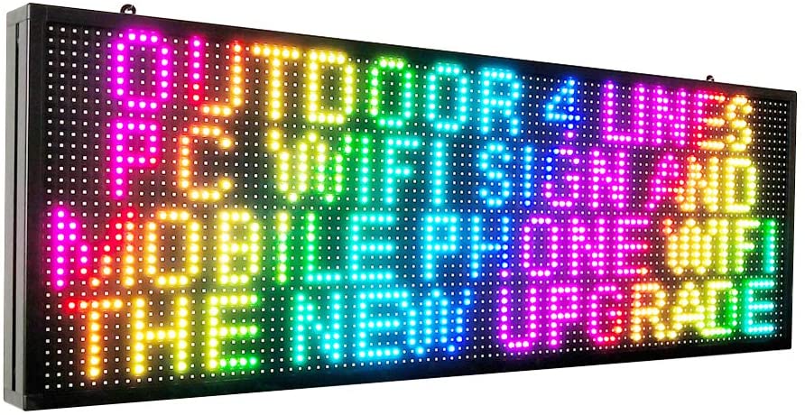 t led displays electronic signage Scrolling Led Display